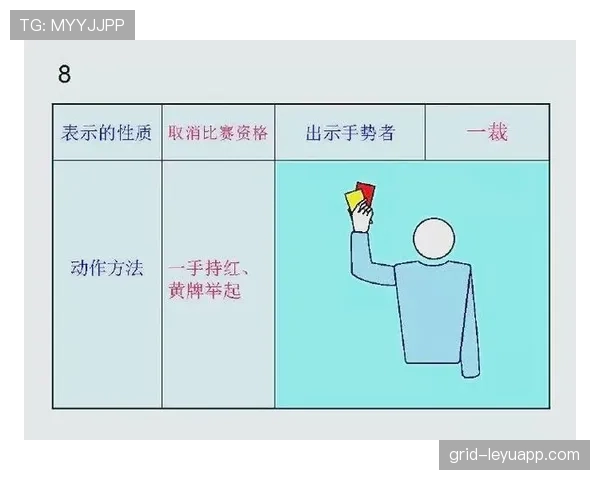 裁判手势规则解析:常见信号含义与判罚标准 裁判手势规则解析:常见信号含义与判罚标准